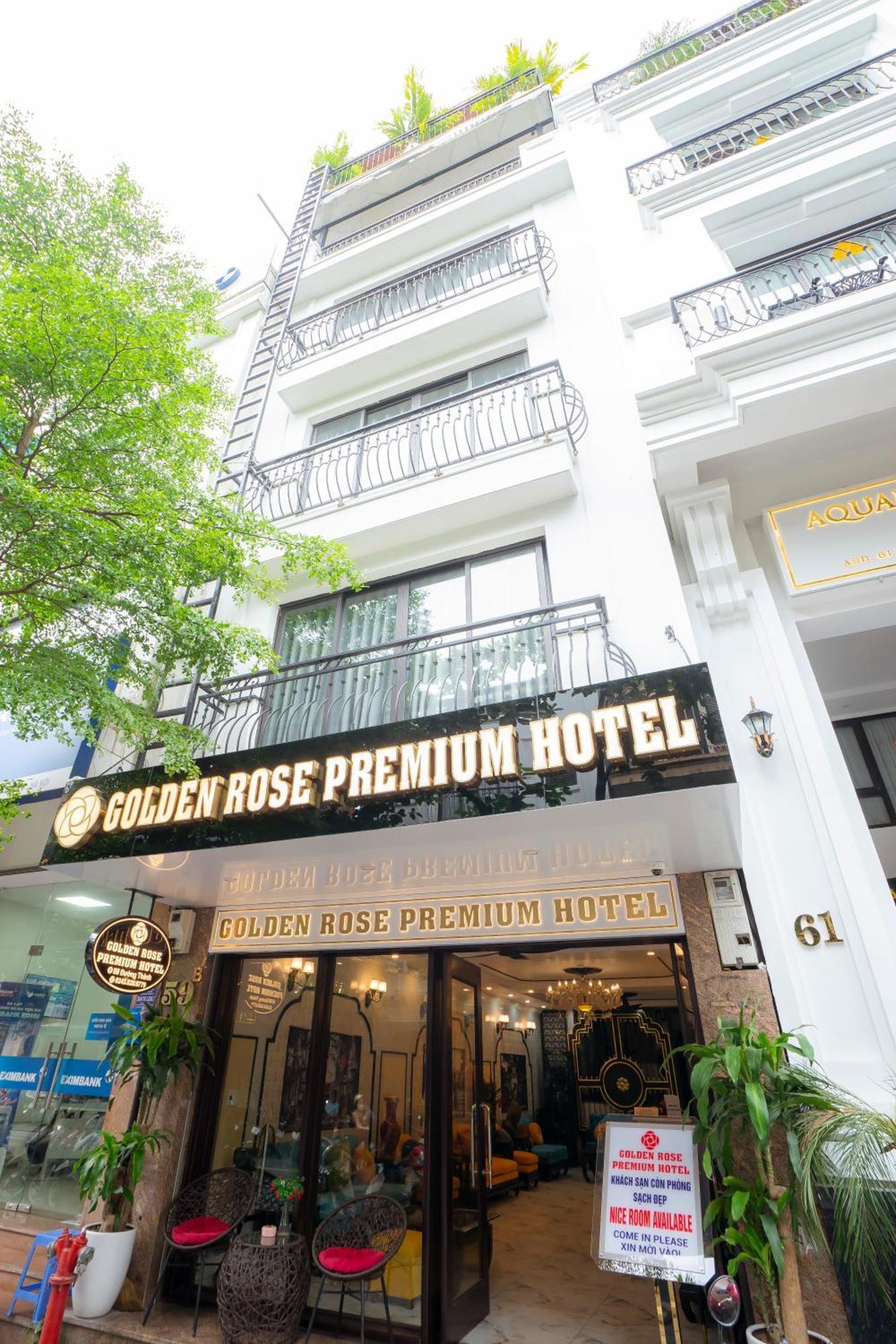 Golden Rose Premium Hotel Hanoi Eksteriør bilde